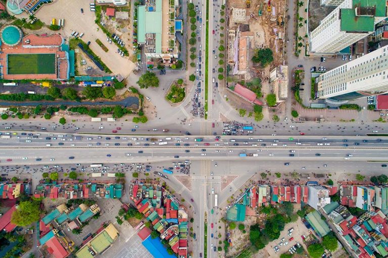 Ảnh flycam khảo sát